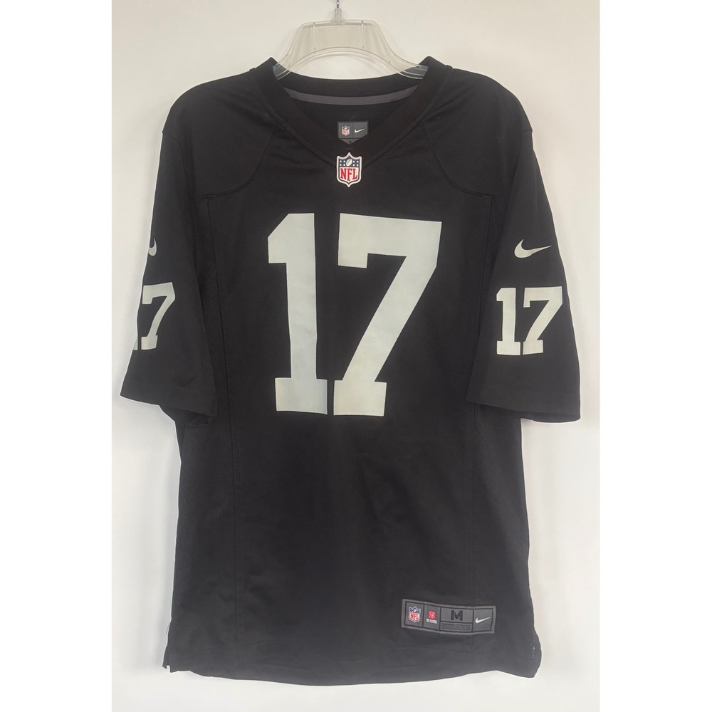 Nike Davante Adams Las Vegas Raiders NFL Jersey Black Mens Medium #17 Game Adult